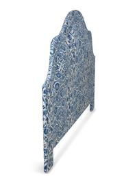 An Arched Upholstered Headboard — 20TH CENTURY