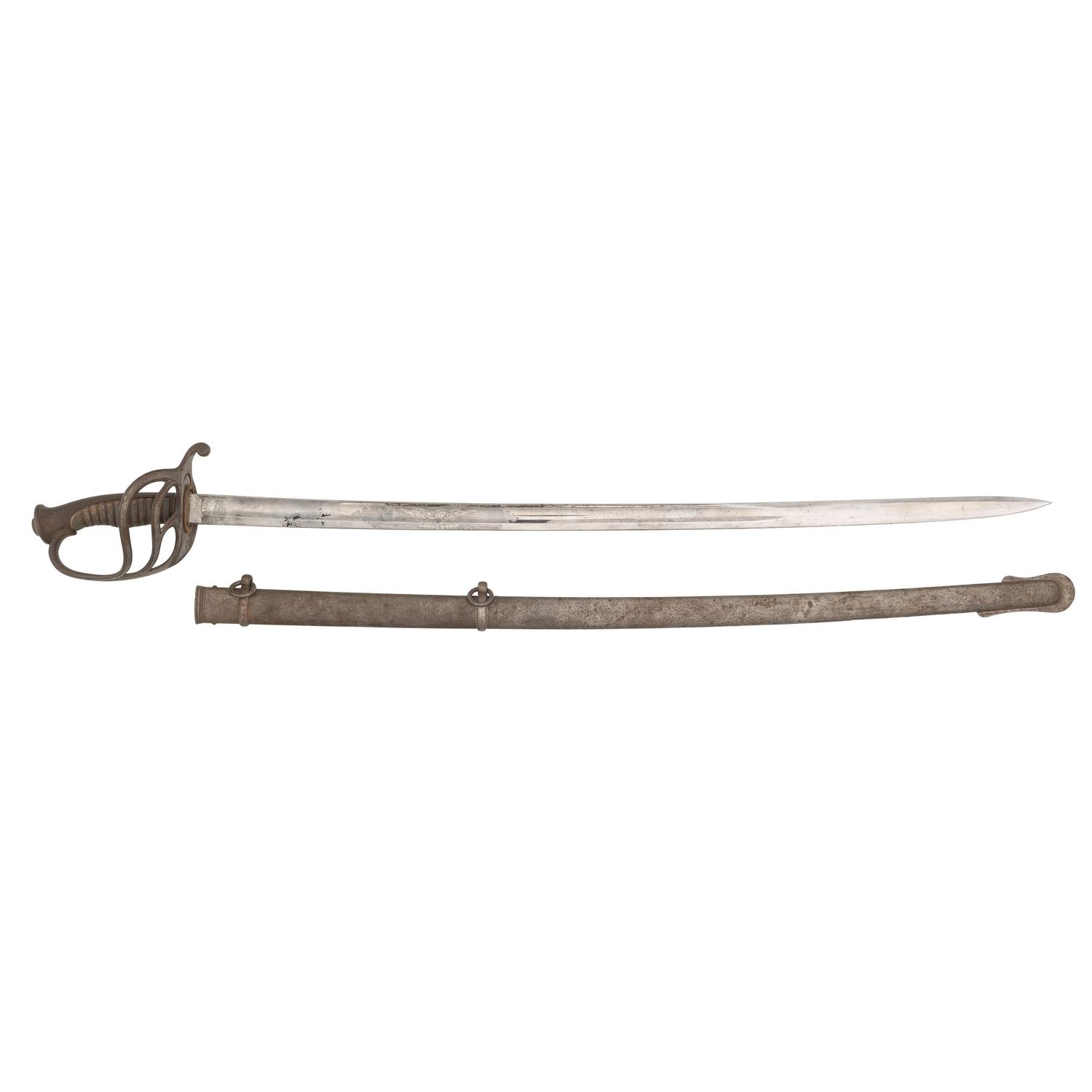 British Model 1827 Iron Hilted Tiffany Marked Imported Saber