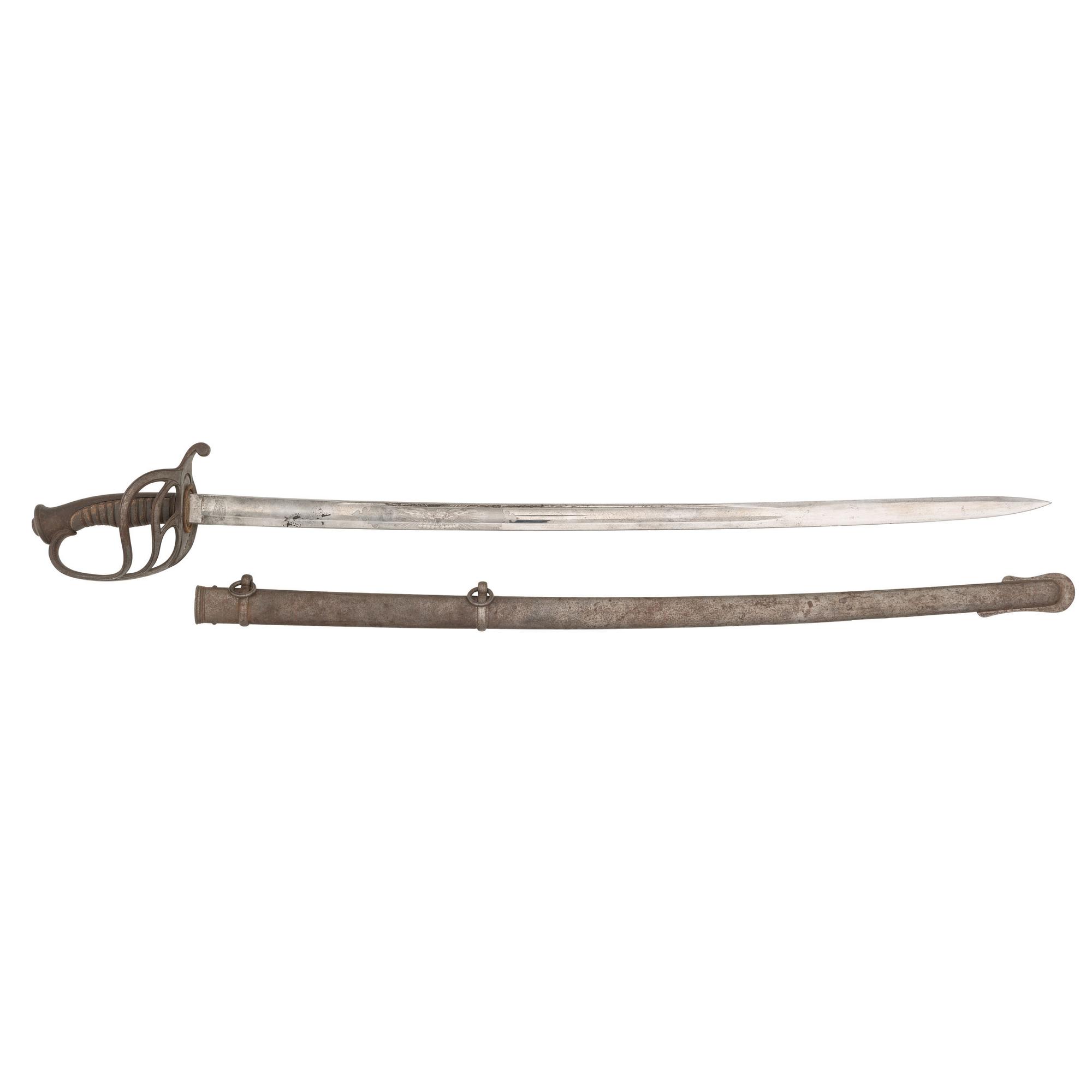 British Model 1827 Iron Hilted Tiffany Marked Imported Saber