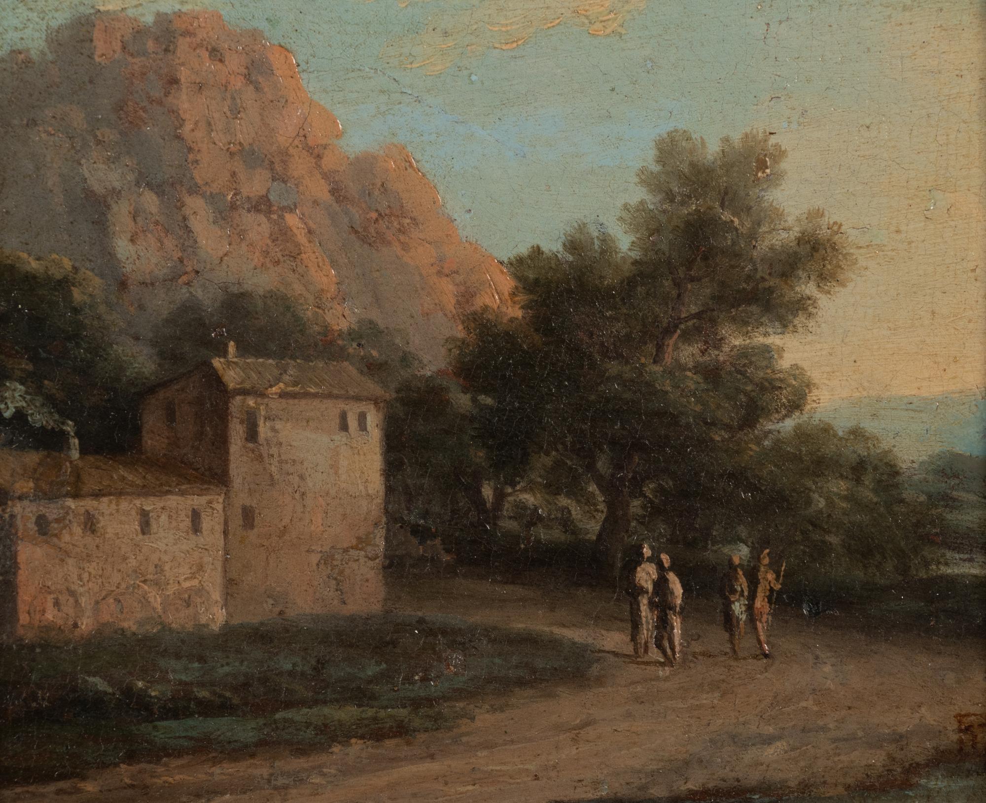 Manner of David Teniers the Younger (Flemish, 1610-1690) and Manner of George Barret (British, b. circa 1728-1784)
