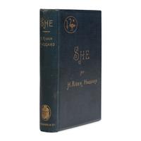 Haggard, H. Rider (1856-1925). She. A History of Adventure . London: Longmans, Green and Co., 1887.