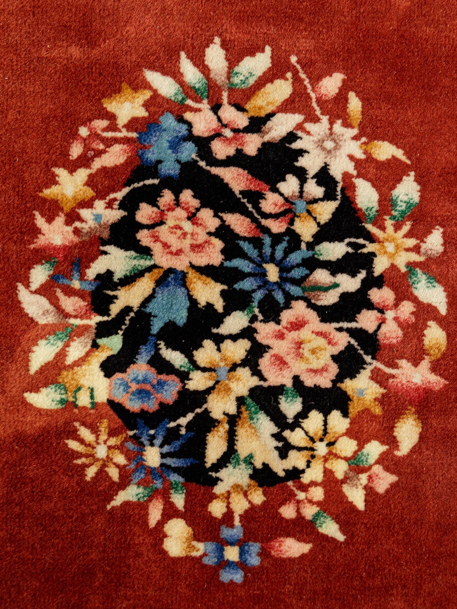 Two Chinese Wool Rugs