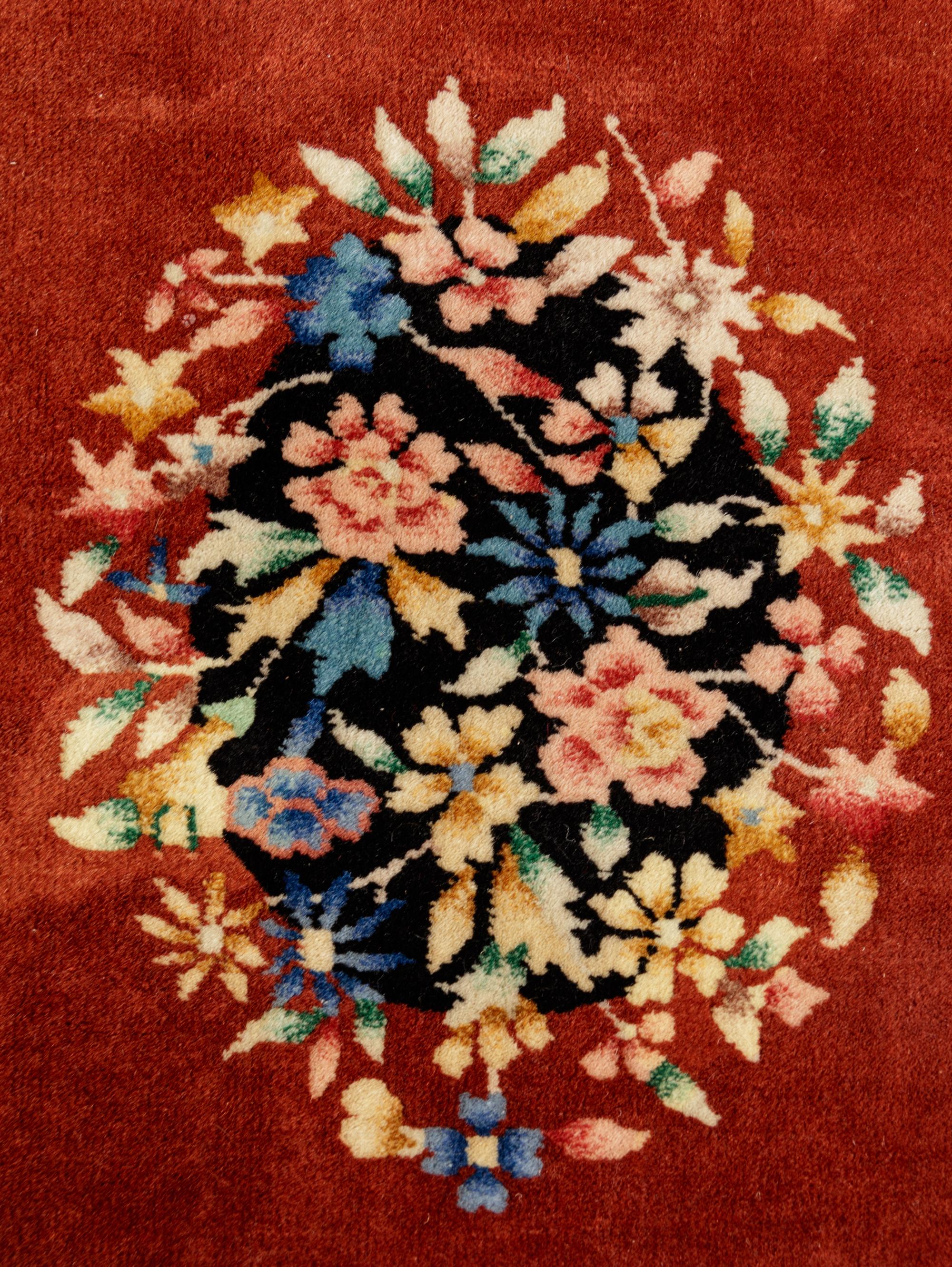 Two Chinese Wool Rugs