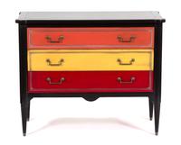 A Chest of Three Drawers Height 37 x width 39 inches. — 20TH CENTURY by GRANGE