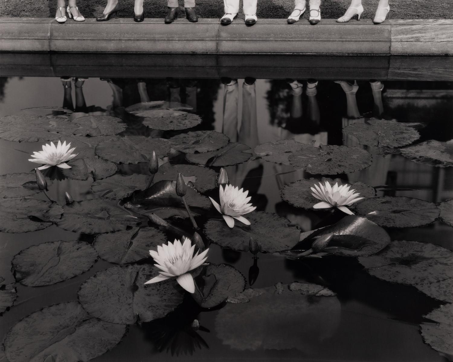 A group of six photographs (from Juxtapositions printed by George Tice with labels signed by George Tice and Joanna Steichen)