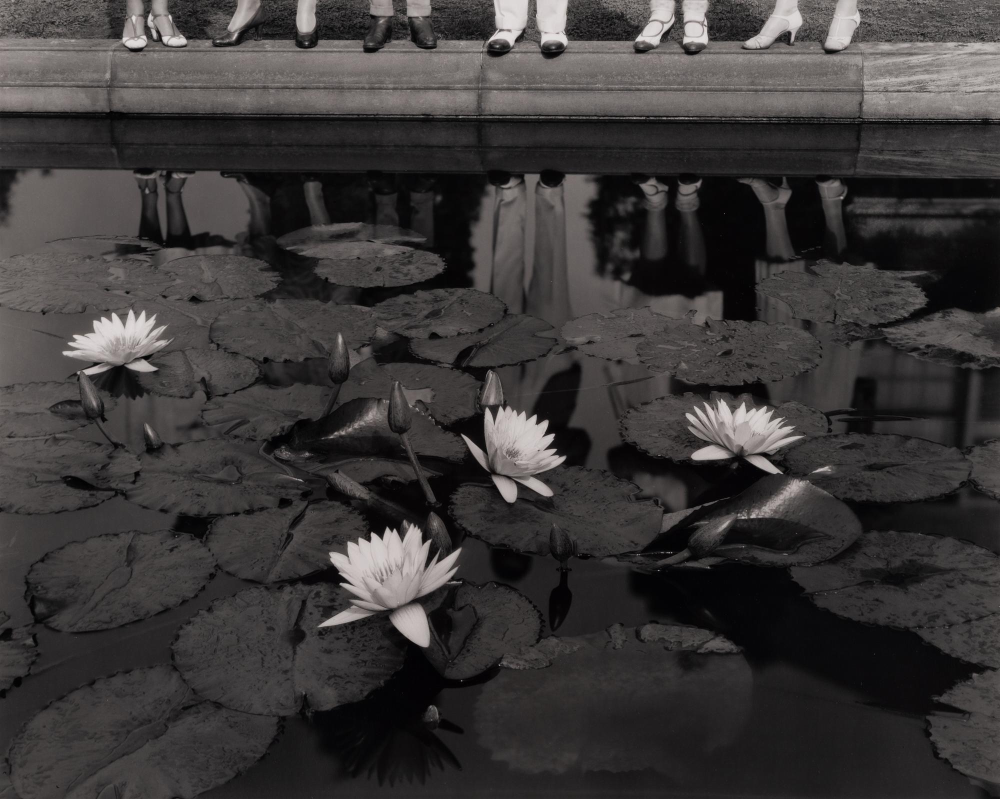A group of six photographs (from Juxtapositions printed by George Tice with labels signed by George Tice and Joanna Steichen)