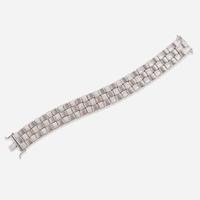A Two-Tone 18K Gold Bracelet
