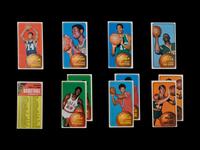 A Group of 200 1970-71 Topps Basketball Cards Including Hall of Famers and Rookies,