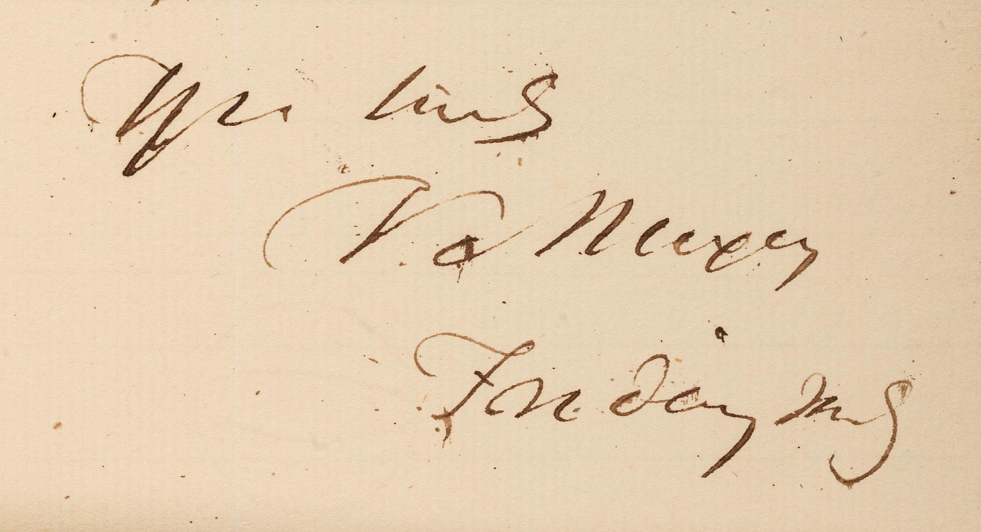 [AUTOGRAPHS]. Signatures of 19th-century American military and political figures.
