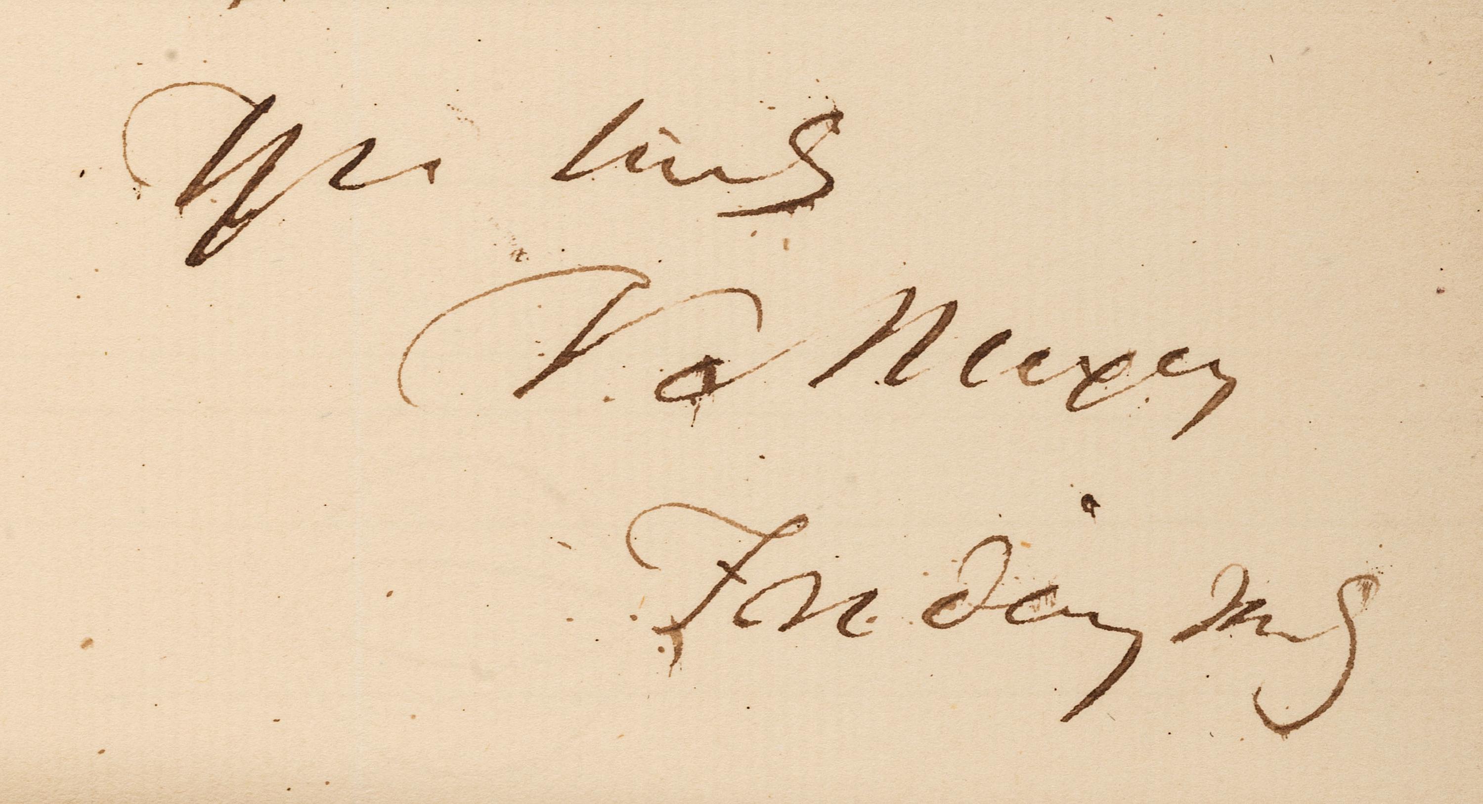 [AUTOGRAPHS]. Signatures of 19th-century American military and political figures.