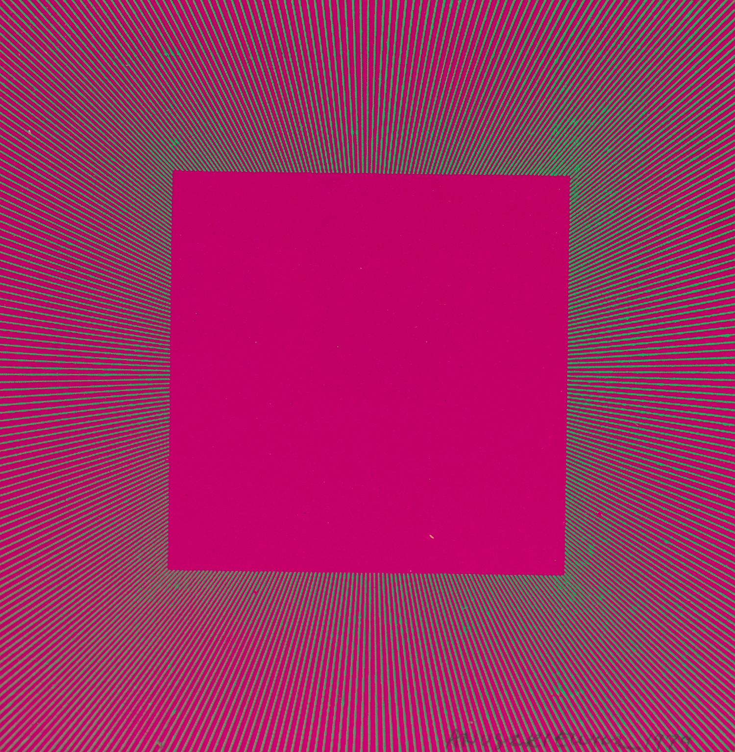 Richard Anuszkiewicz, (American, b. 1930), Untitled (Annual Edition), 1972, Untitled (Annual Edition), 1973, Untitled (Annual Edition),