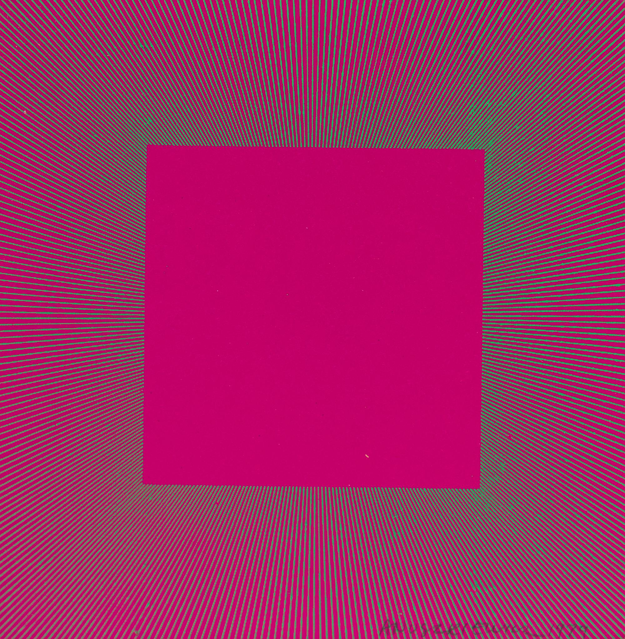 Richard Anuszkiewicz, (American, b. 1930), Untitled (Annual Edition), 1972, Untitled (Annual Edition), 1973, Untitled (Annual Edition),