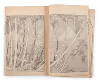 Two Japanese Illustrated Books after Katsushika Hokusai