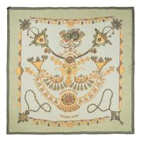 Three Hermès 90cm Silk Chiffon Scarves