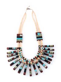 Kewa Mosaic Inlay Necklace