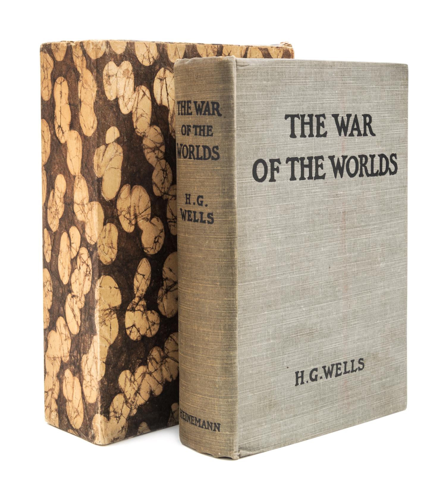 WELLS, H.G. The War of the Worlds. London, 1898. First edition.