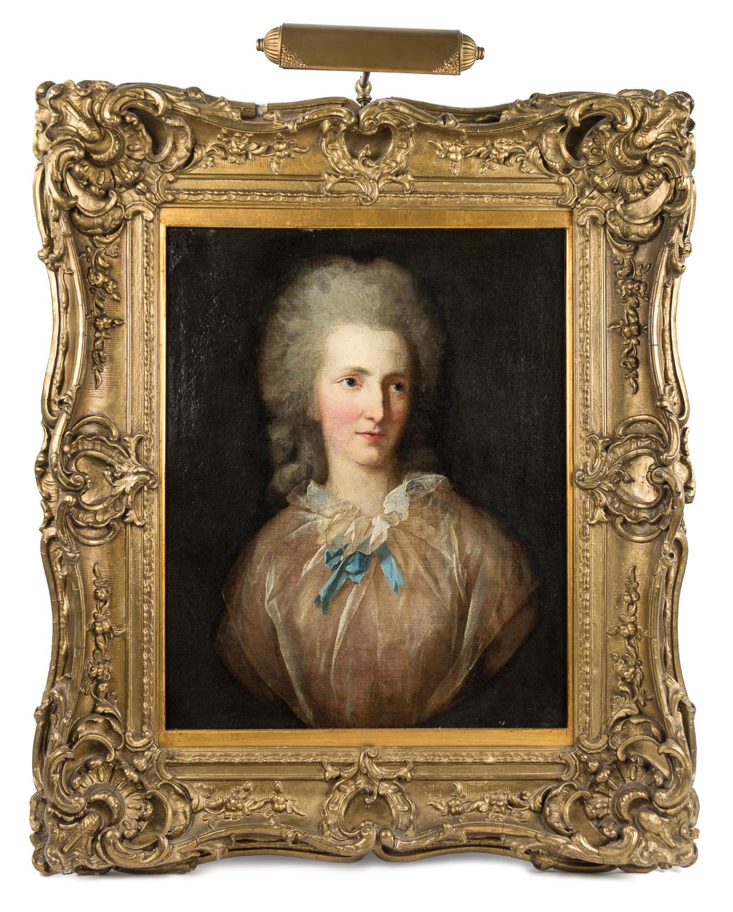 British School, (Late 18th Century), Portrait of Lady Mary Wortley Montagu