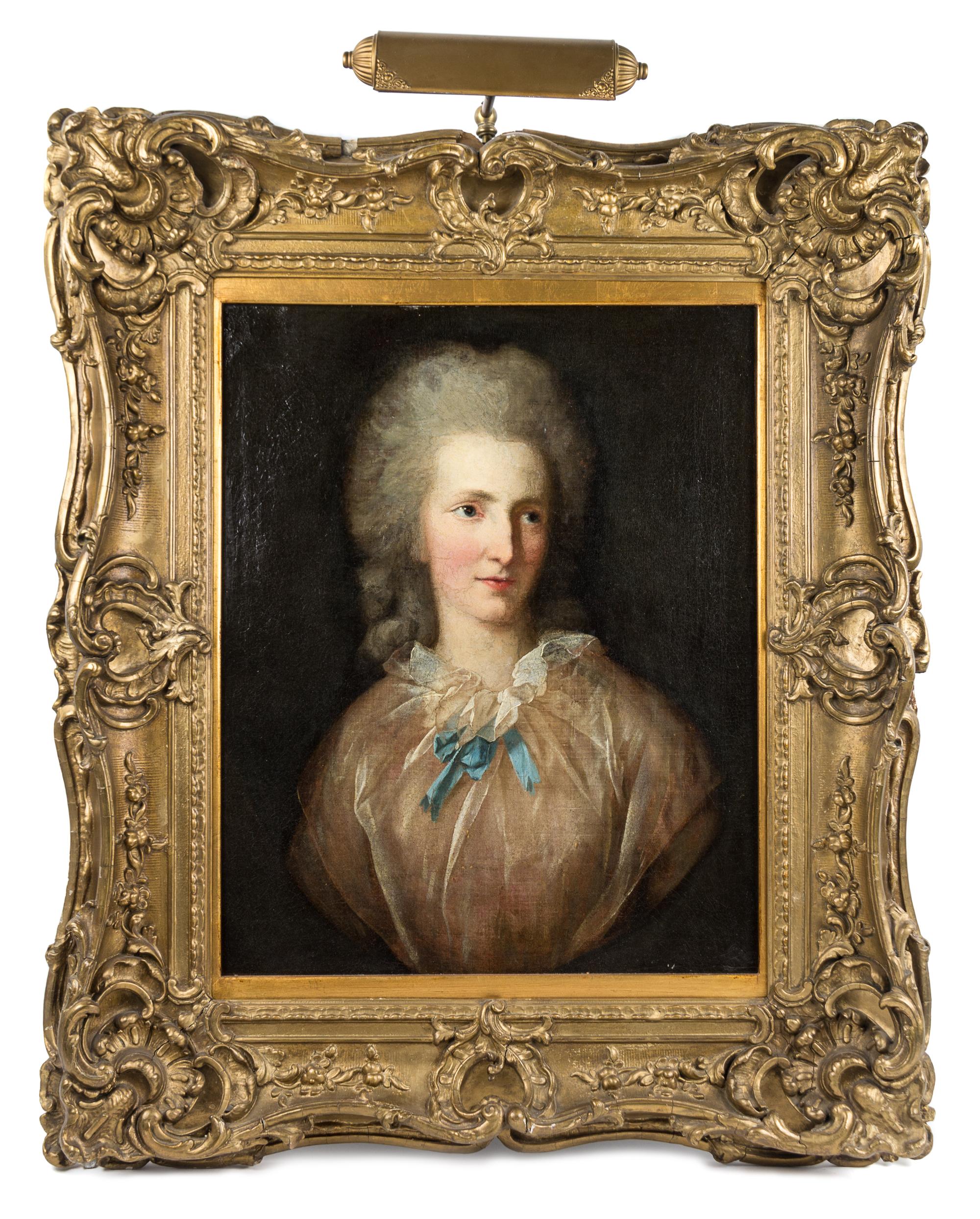 British School, (Late 18th Century), Portrait of Lady Mary Wortley Montagu