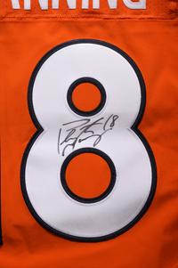 A Peyton Manning Signed Nike On Field Denver Broncos Football Jersey,