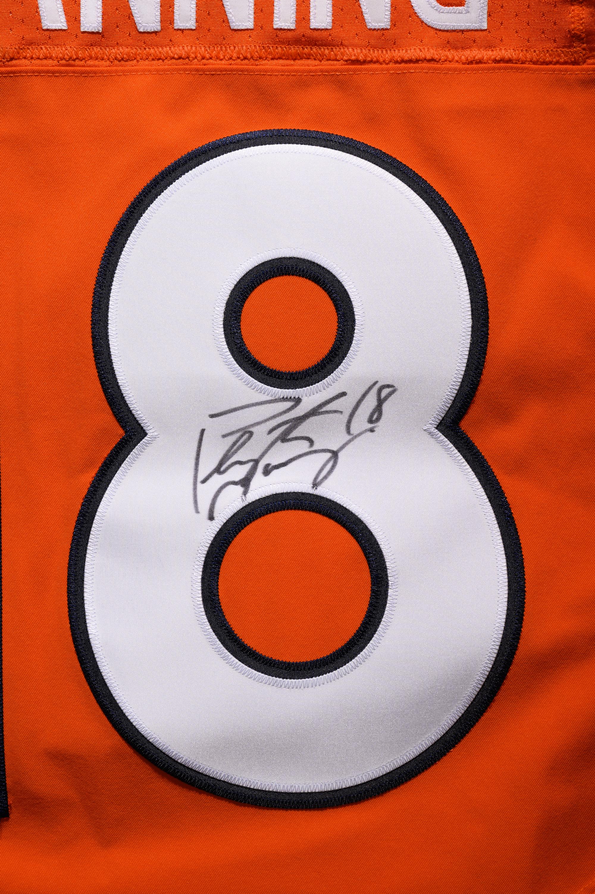 A Peyton Manning Signed Nike On Field Denver Broncos Football Jersey,