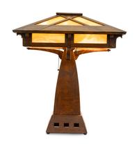 An American Arts and Crafts Table Lamp