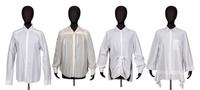Four Designer White Shirts