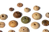 Twenty Seven Coptic Spindle Whorls