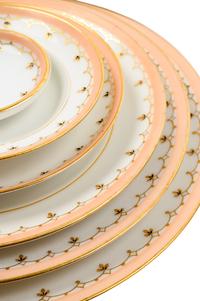An English Porcelain Dinner Service
