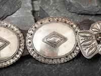 Navajo Second Phase Concha Belt, Collected by Hoffman Birney (1891-1958)
