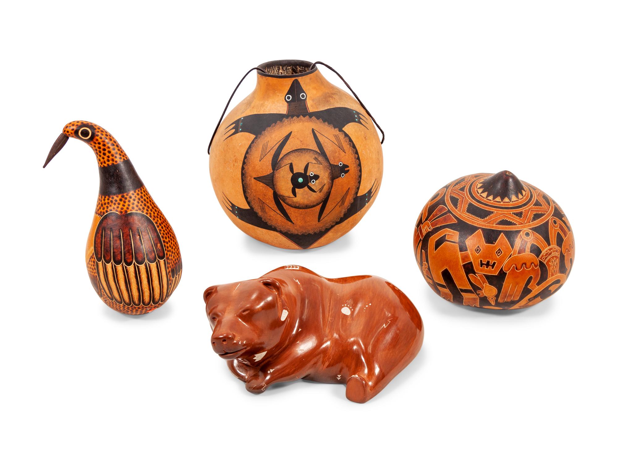 Painted Gourd Canteen, PLUS