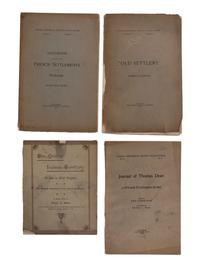 [AMERICANA]. A group of 9 items regarding the formation of Indiana from the Territory North West of the River Ohio, including:
