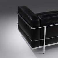 Pair of 'Grande Comfort' Lounge Chairs, model LC3 Cassina, Italy