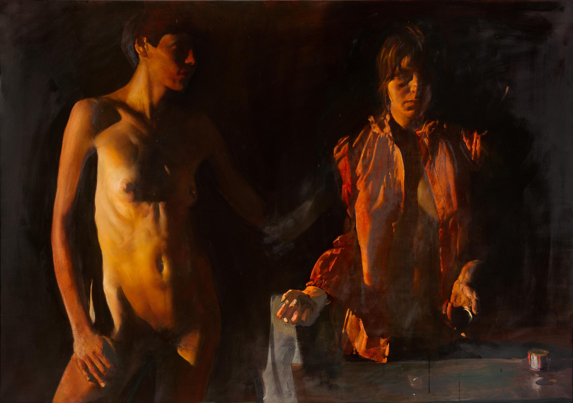 Untitled (Nu Blouse Orange)