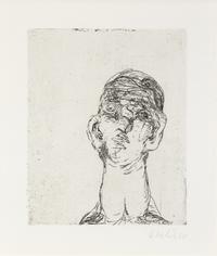 George Baselitz, (German, b. 1938), Idol, 1963