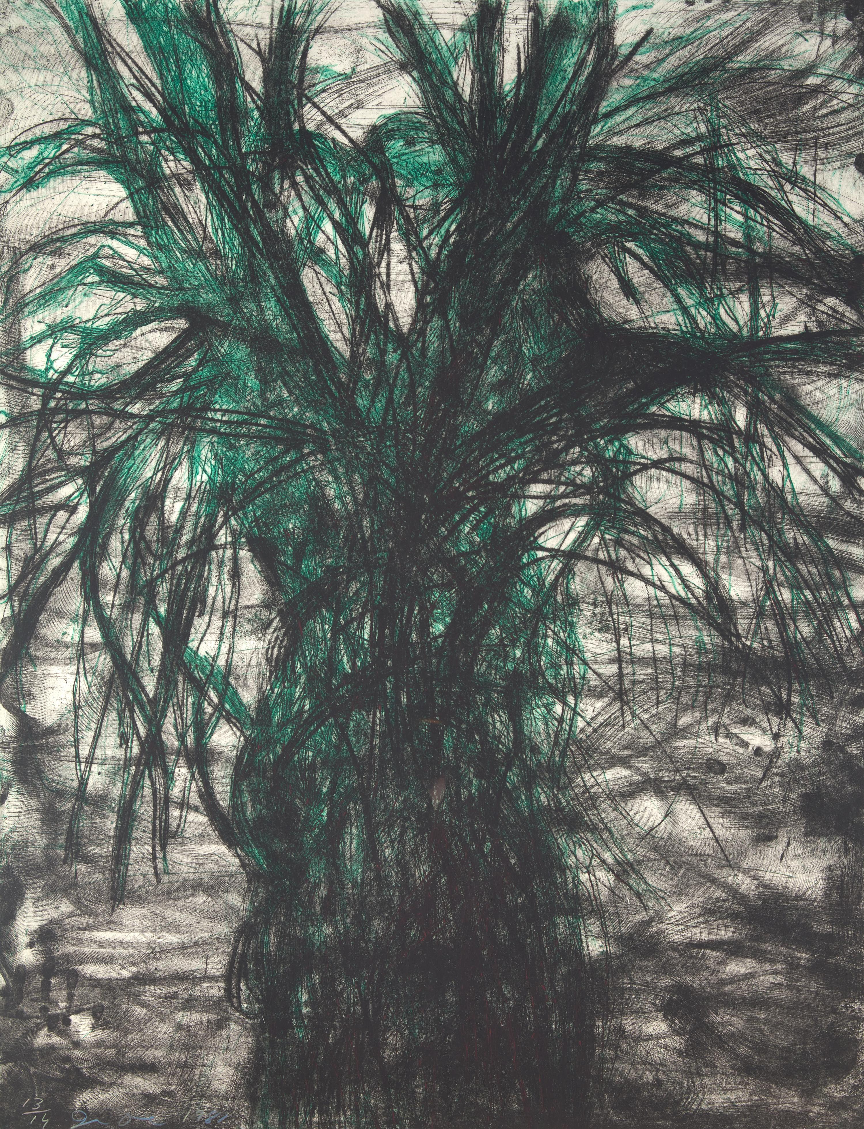 Jim Dine (American, b. 1935) — A Tree Covered with Rust, 1981