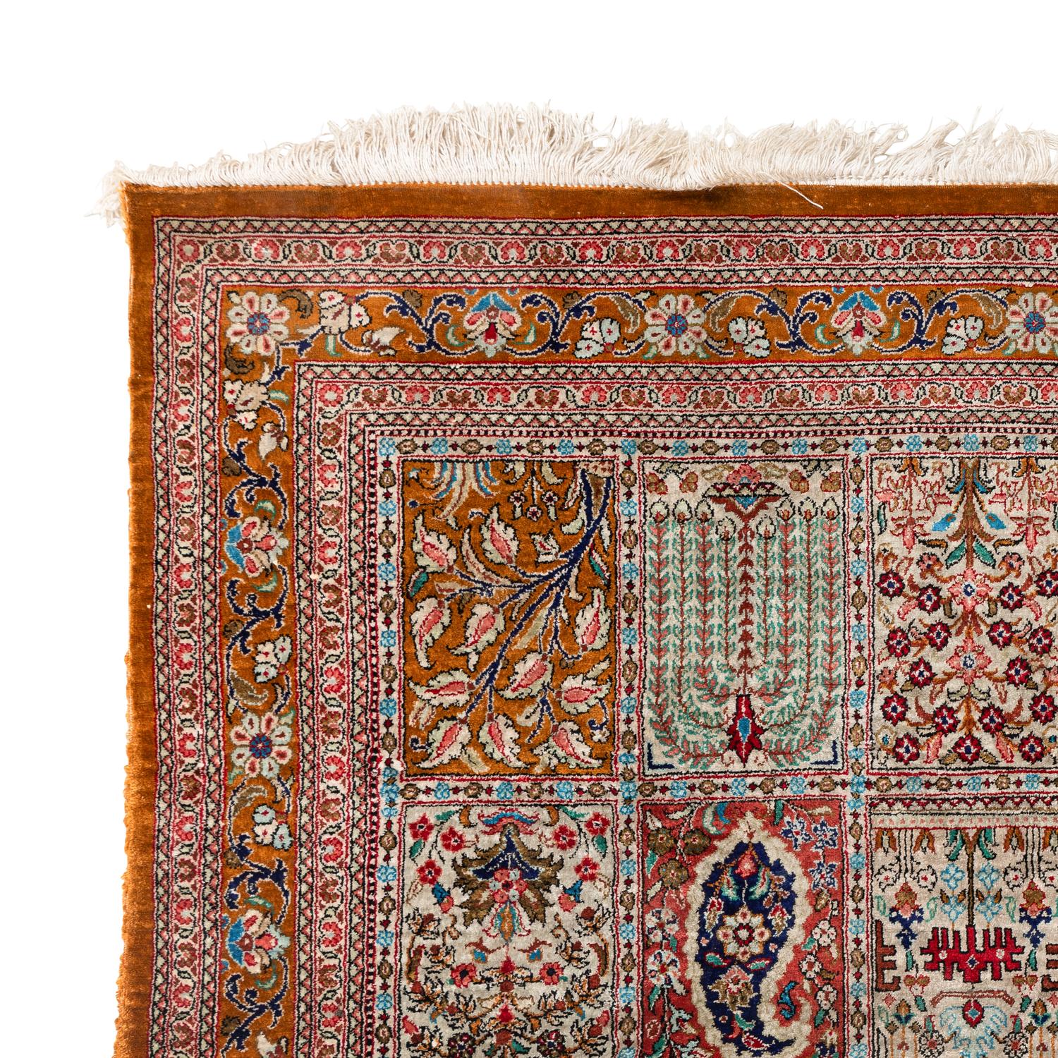 A Bakhtiari Silk Runner