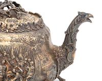 A George IV Six-Piece Britannia Silver-Gilt Tea and Coffee Service