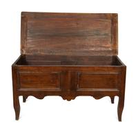 A Louis XV Style Walnut Coffer