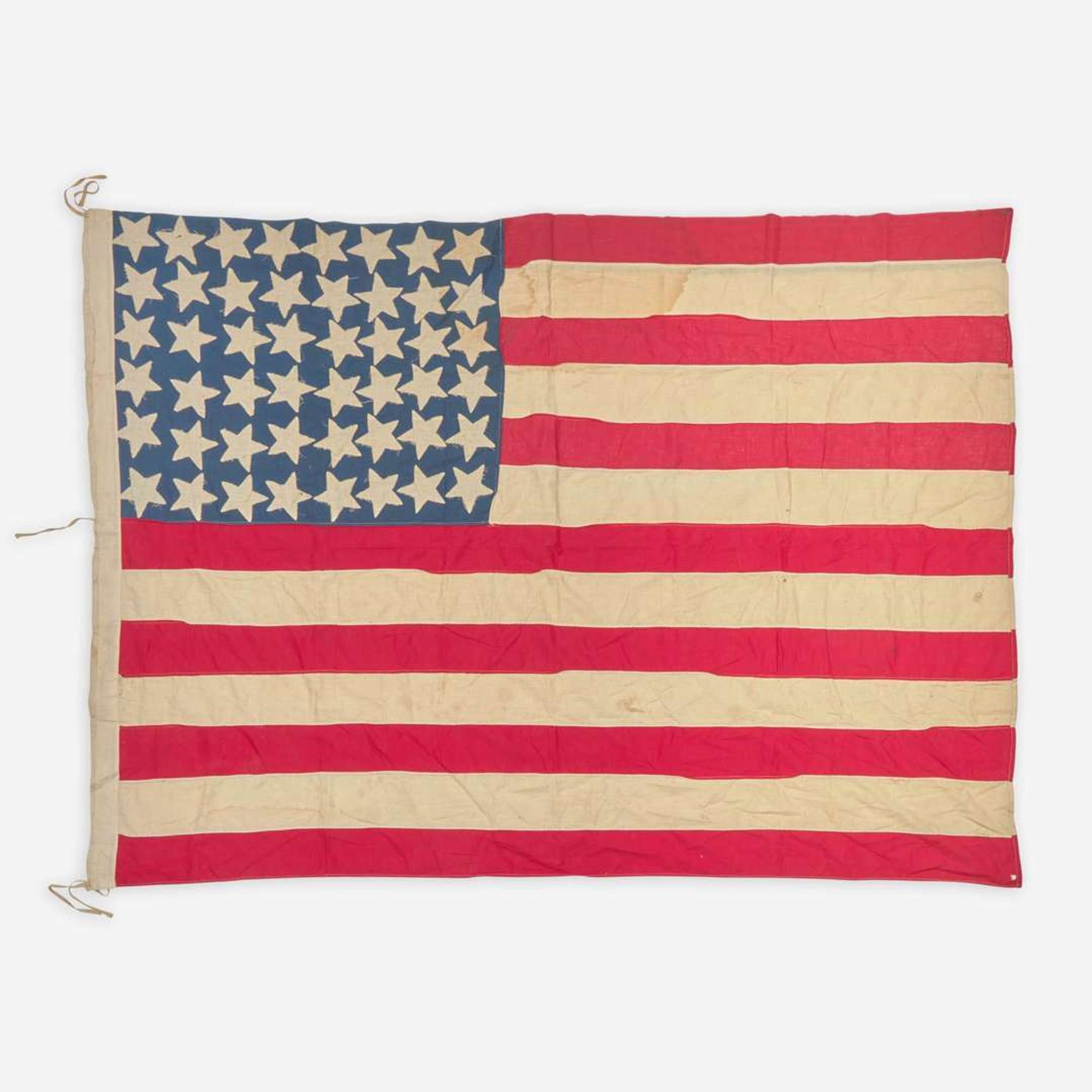 A 48-Star American National Flag 1918-1940