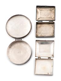 Navajo Silver Pill Boxes