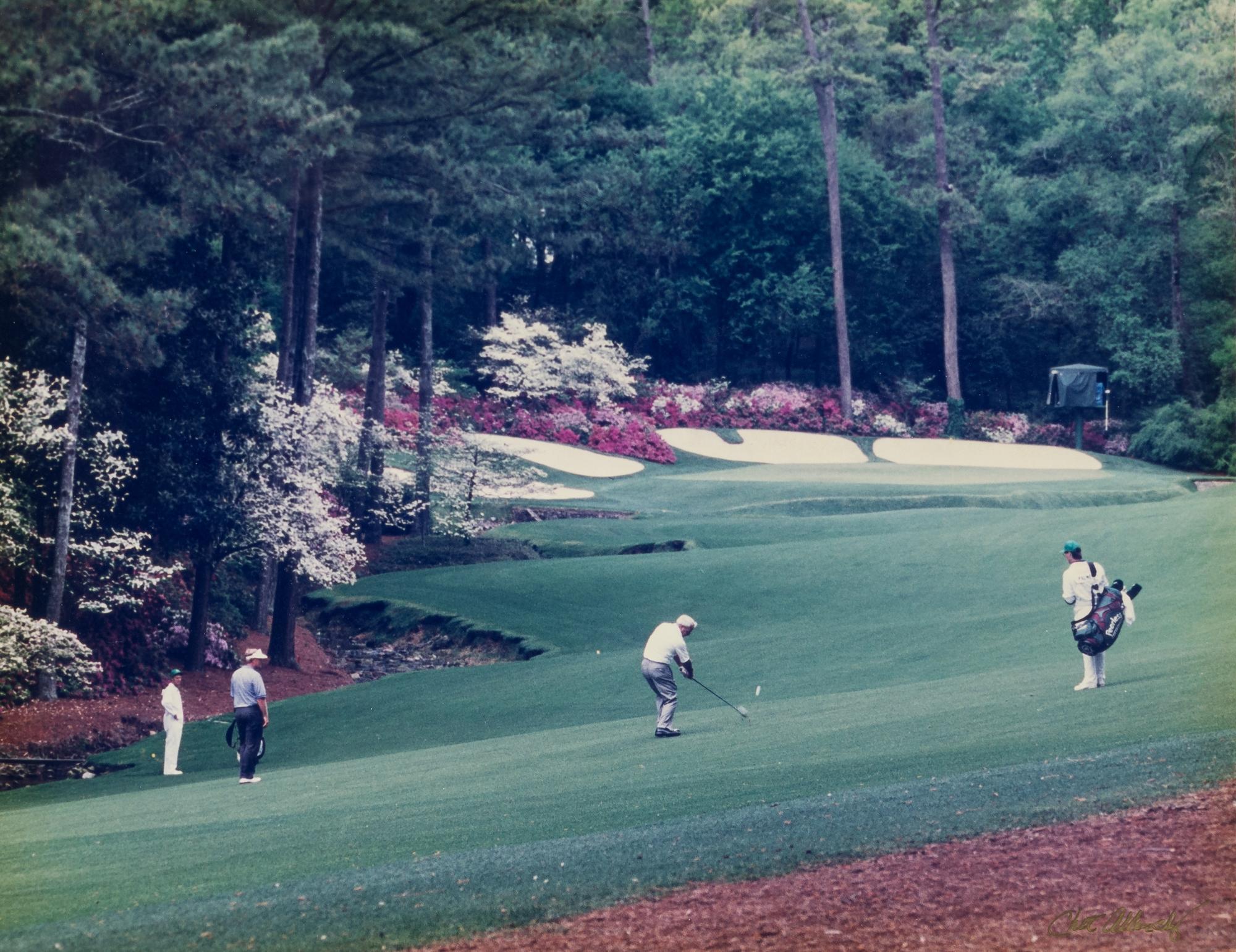 A Group of Arnold Palmer and Jack Nicklaus Displays Featuring Dual Signed Autograph 1962 U.S. Open Presentation