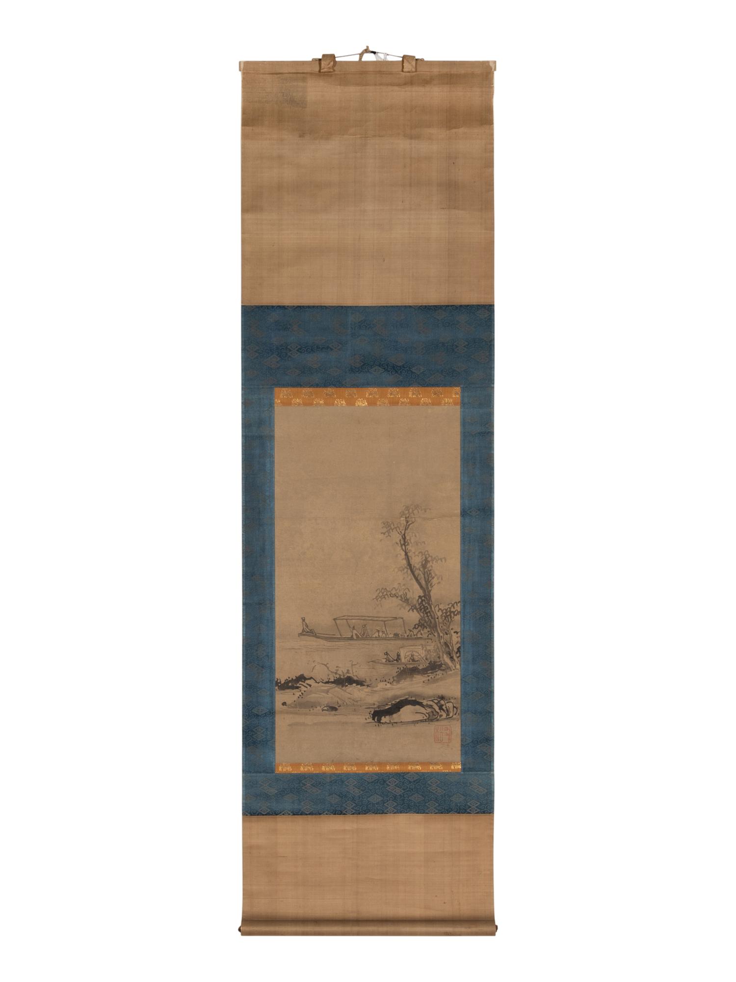 Five Japanese 'Landscape' Paintings