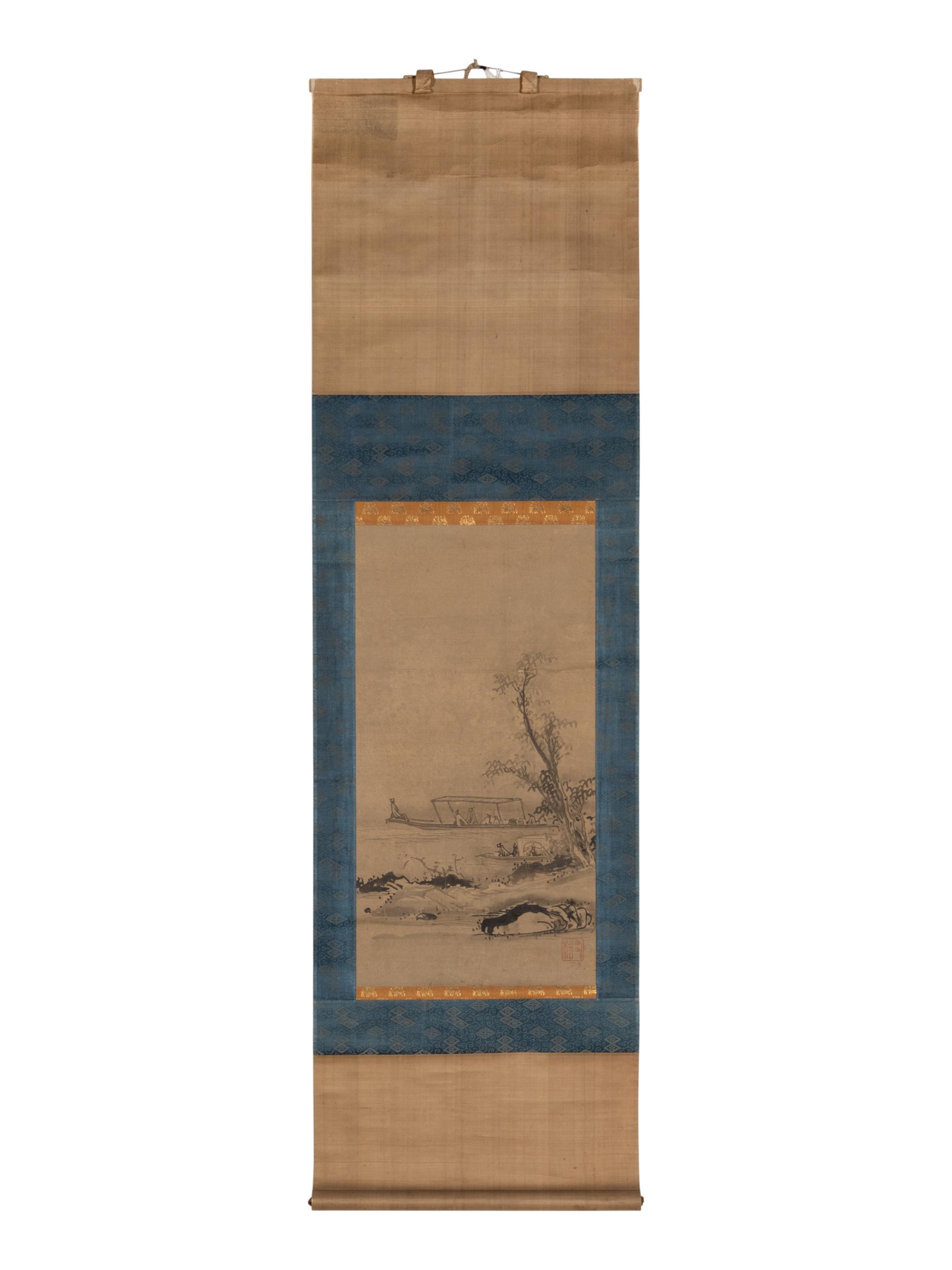 Five Japanese 'Landscape' Paintings
