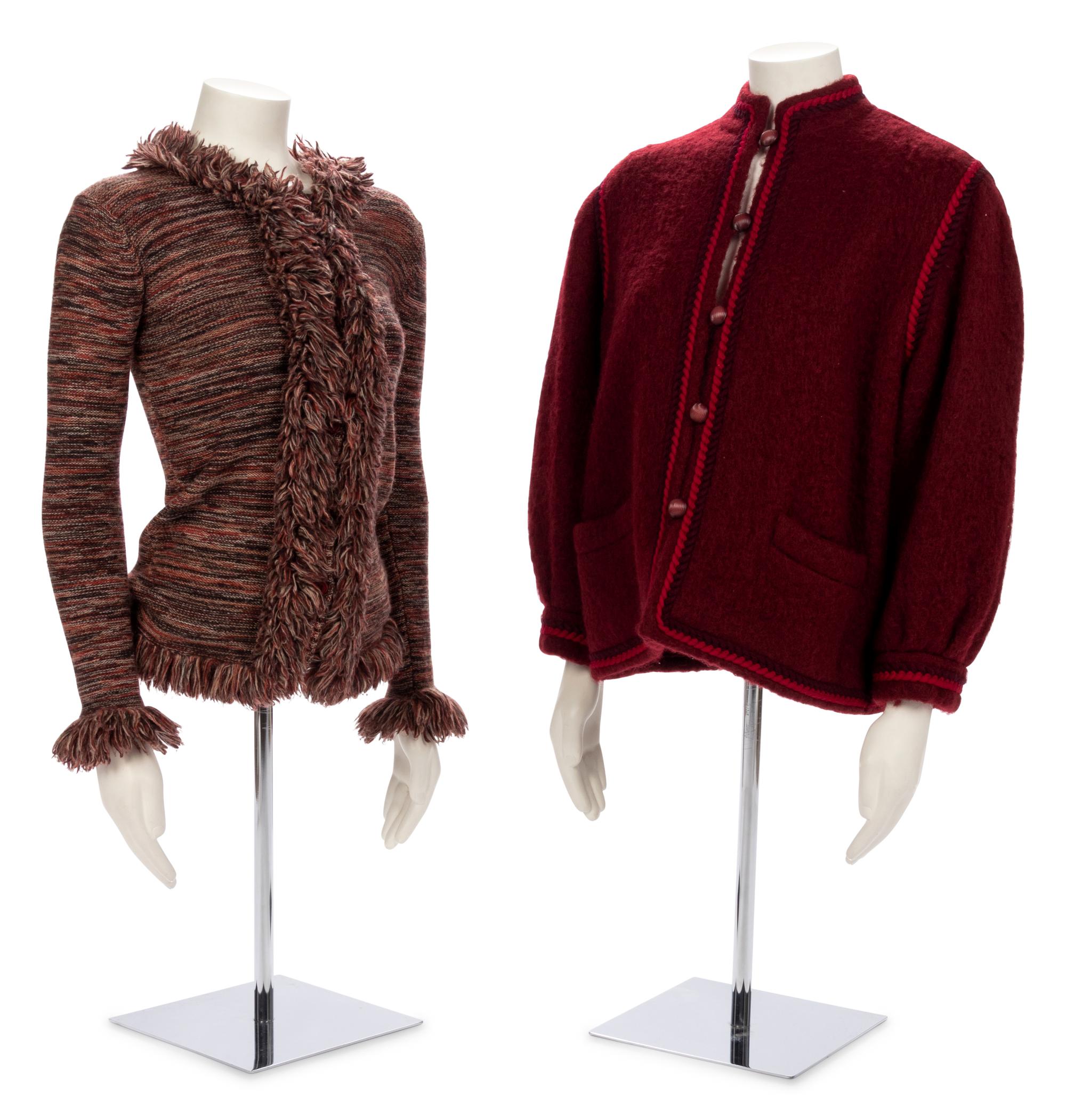 Two Yves Saint Laurent Wool Jackets, 1980-90s