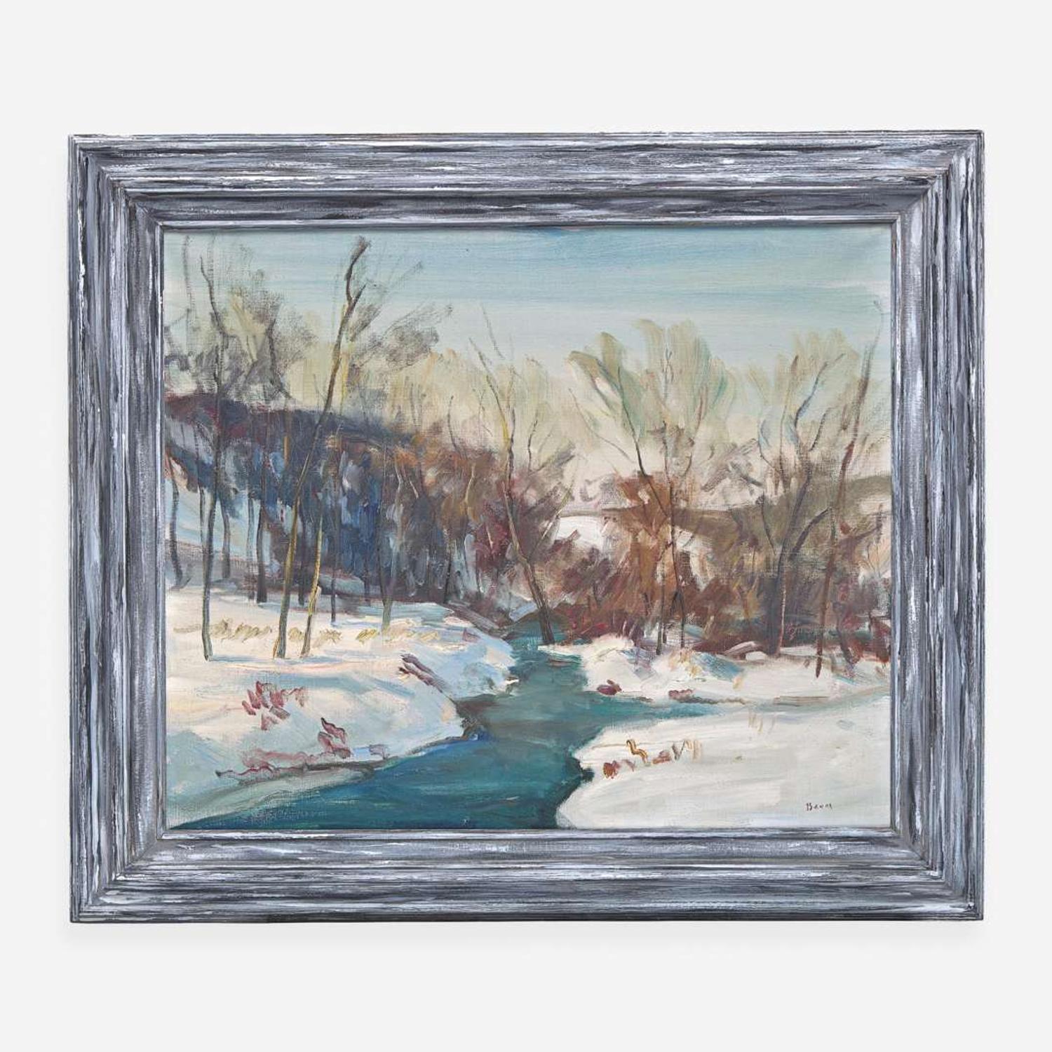 Walter Emerson Baum (American, 1884–1956) The Bend in the Brook