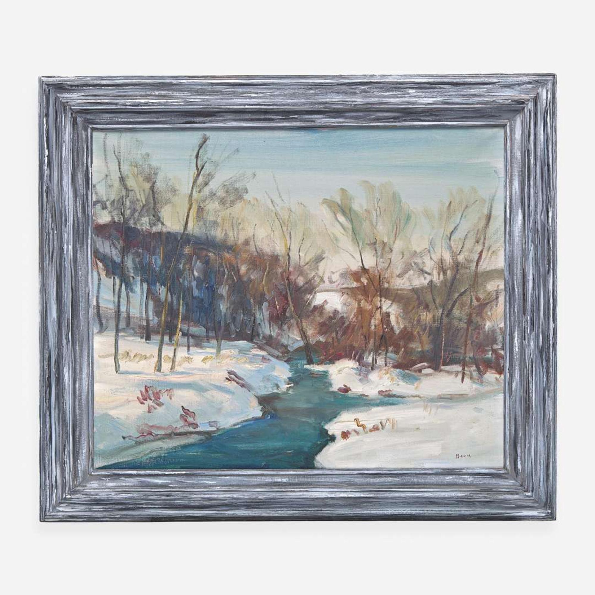 Walter Emerson Baum (American, 1884–1956) The Bend in the Brook