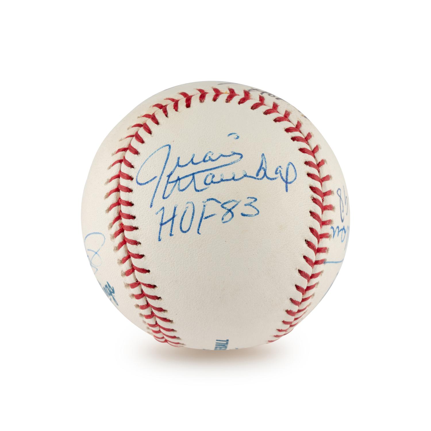 A Hall of Fame Pitchers Multi Signed Autograph Baseball (Beckett Authentication Services)