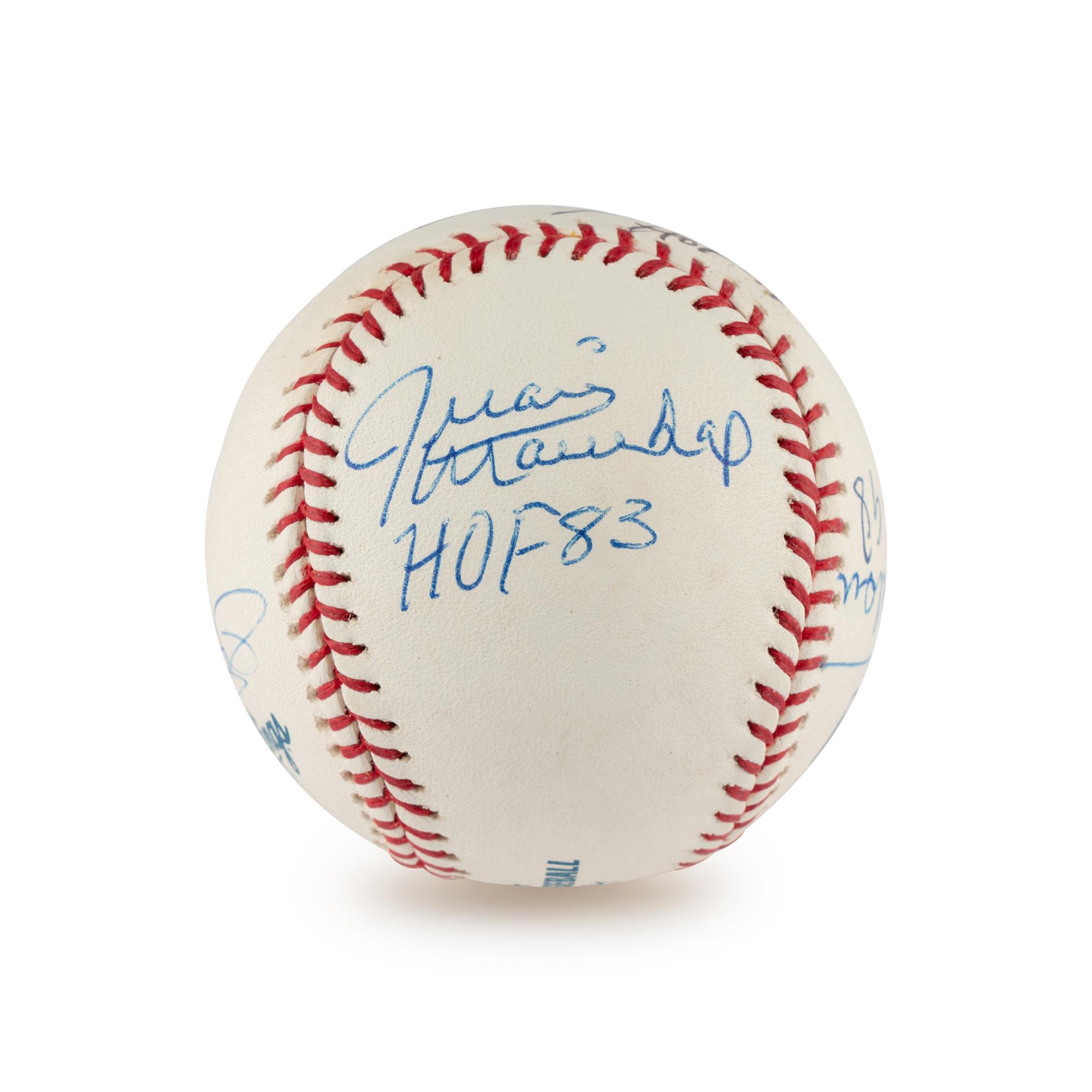 A Hall of Fame Pitchers Multi Signed Autograph Baseball (Beckett Authentication Services)