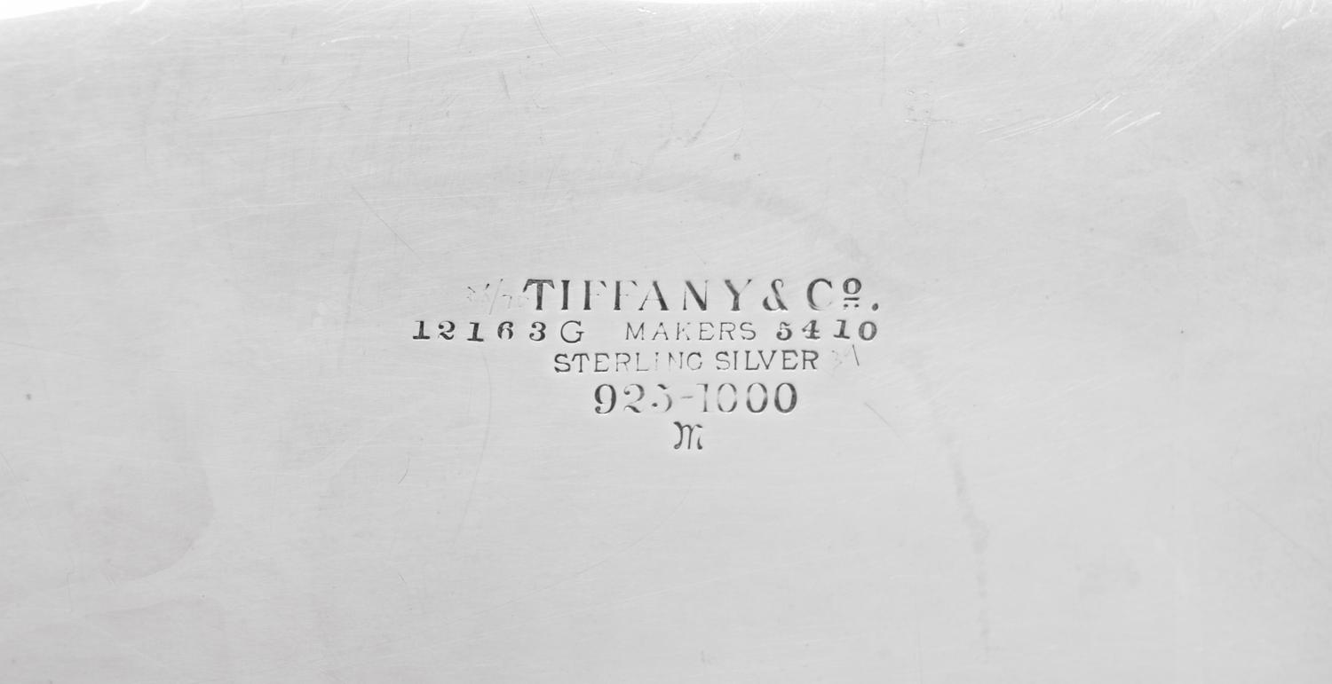 A Tiffany and Co. Silver Tray