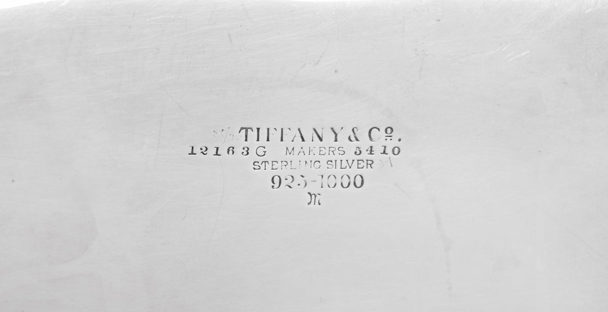 A Tiffany and Co. Silver Tray